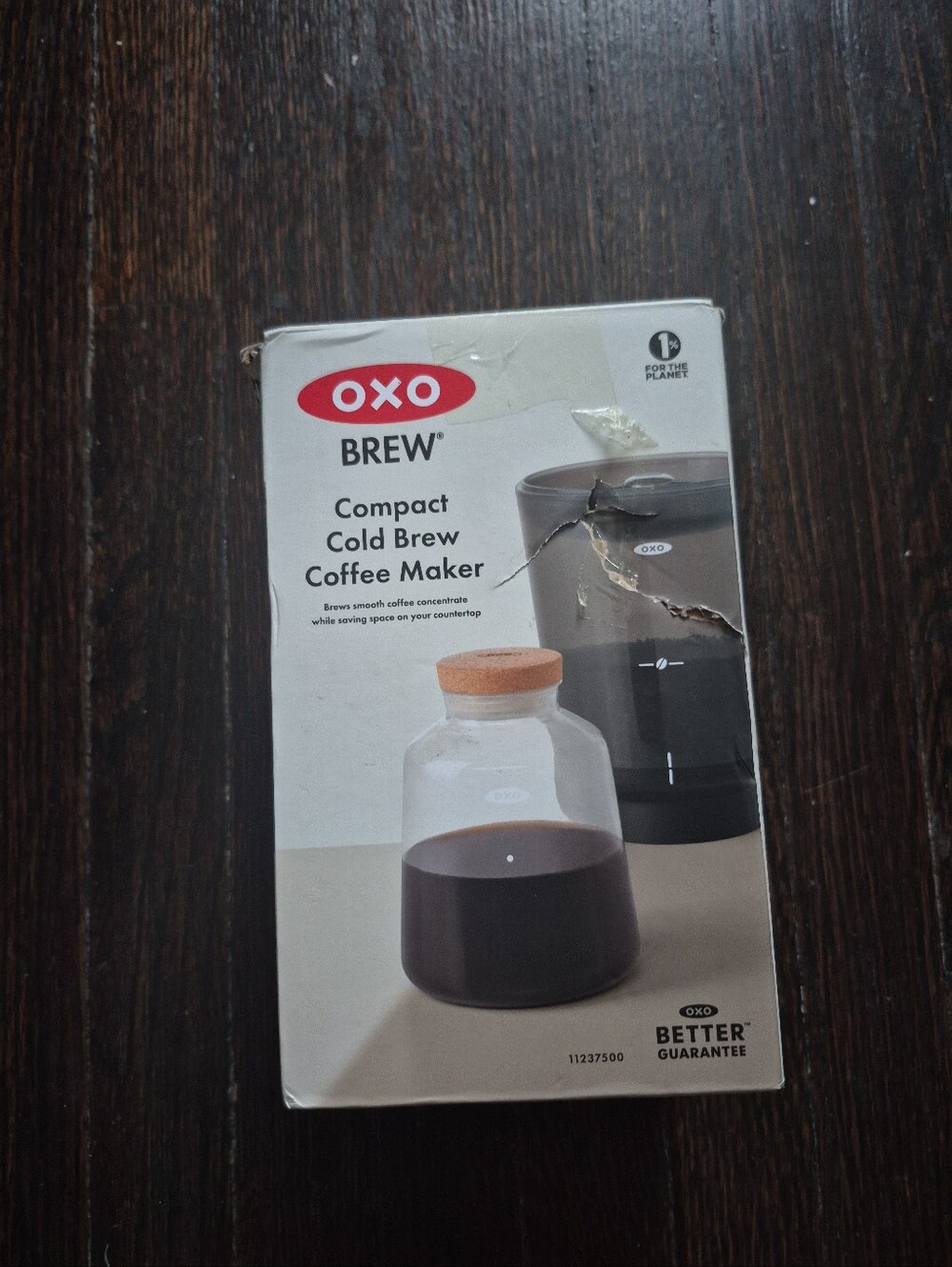 OXO Compact Cold Brew Coffee Maker Complete  Open Box....